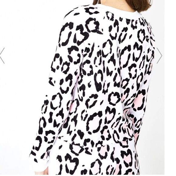 NWT Wildfox Beach House Leopard Crop Sweatshirt - Picture 10 of 10